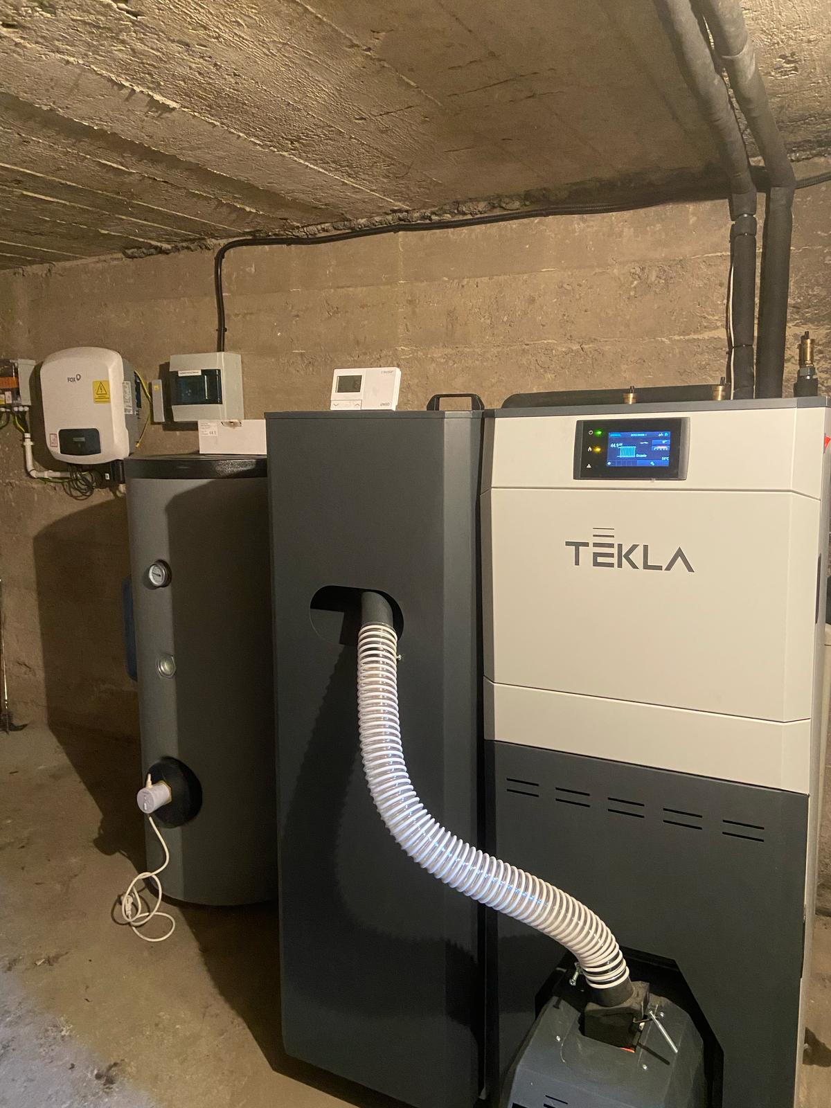 Kocioł na pellet Tekla