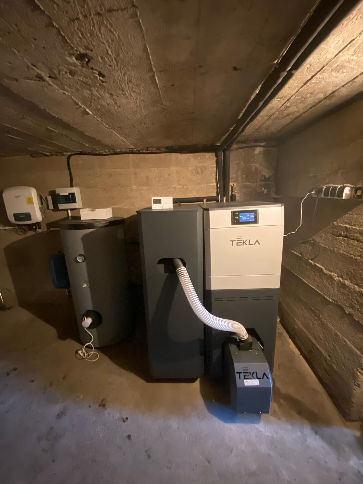 Kocioł na pellet Tekla